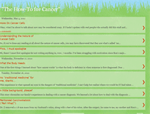Tablet Screenshot of howtodocancer.blogspot.com