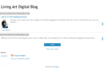 Tablet Screenshot of livingartdigital.blogspot.com