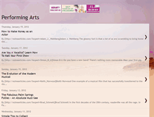 Tablet Screenshot of performingartsbyjj.blogspot.com