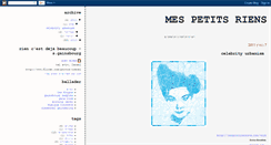 Desktop Screenshot of mespetitsriens.blogspot.com