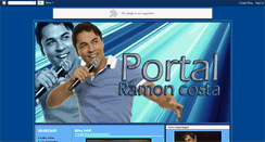 Desktop Screenshot of portaldoramoncosta.blogspot.com