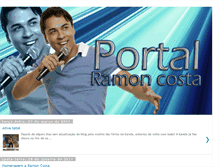 Tablet Screenshot of portaldoramoncosta.blogspot.com