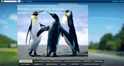 Desktop Screenshot of biologiaecologia-julio.blogspot.com