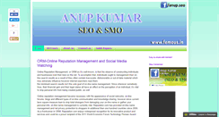 Desktop Screenshot of anupkmr6.blogspot.com