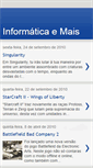 Mobile Screenshot of inforemais.blogspot.com