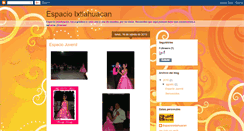 Desktop Screenshot of espacioixtlahuacan.blogspot.com