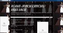 Desktop Screenshot of iujiyeon.blogspot.com