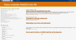Desktop Screenshot of classwebsitemaed314a09.blogspot.com