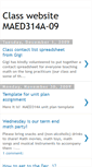 Mobile Screenshot of classwebsitemaed314a09.blogspot.com