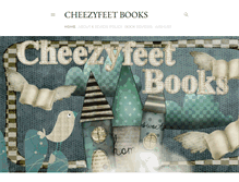 Tablet Screenshot of cheezyfeetbooks.blogspot.com