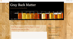 Desktop Screenshot of graybackmatter.blogspot.com