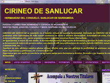 Tablet Screenshot of cirineodesanlucar.blogspot.com