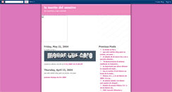 Desktop Screenshot of lamentedelasesino.blogspot.com