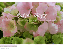 Tablet Screenshot of catjesblogg.blogspot.com