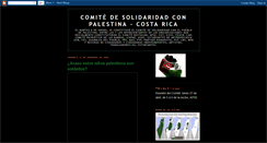 Desktop Screenshot of costaricaconpalestina.blogspot.com