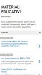 Mobile Screenshot of materialieducativi.blogspot.com