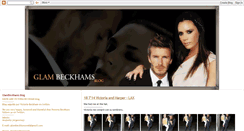 Desktop Screenshot of glambeckhams.blogspot.com