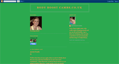 Desktop Screenshot of bodyboost.blogspot.com