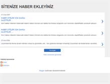 Tablet Screenshot of haberekleyin.blogspot.com