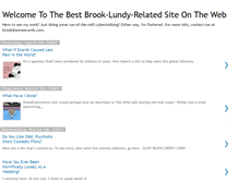 Tablet Screenshot of brooklundy.blogspot.com