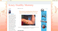 Desktop Screenshot of krazyhealthymommy.blogspot.com