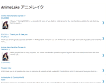 Tablet Screenshot of animelake.blogspot.com