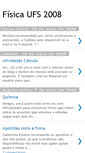 Mobile Screenshot of fisicaufs2008.blogspot.com