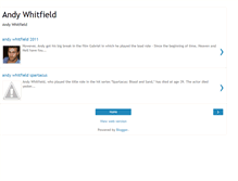 Tablet Screenshot of andywhitfielda.blogspot.com