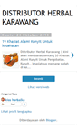 Mobile Screenshot of distributorherbalkarawang.blogspot.com