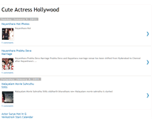 Tablet Screenshot of cuteactresshollywood.blogspot.com
