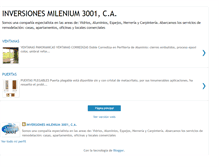 Tablet Screenshot of milenium3001.blogspot.com