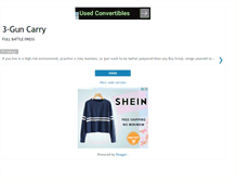 Tablet Screenshot of 3guncarry.blogspot.com