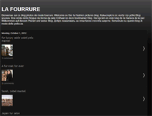 Tablet Screenshot of lafourrure.blogspot.com
