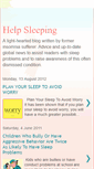 Mobile Screenshot of helpsleeping.blogspot.com