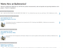 Tablet Screenshot of bulbtronics.blogspot.com