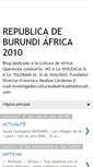 Mobile Screenshot of burundiculturaafricana.blogspot.com