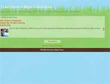 Tablet Screenshot of howtodrawcaricaturess.blogspot.com