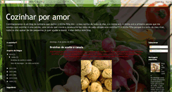 Desktop Screenshot of cozinharporamor.blogspot.com