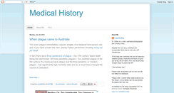 Desktop Screenshot of medicalhistory.blogspot.com