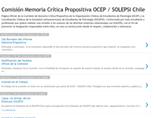 Tablet Screenshot of comisionmemoriacritica.blogspot.com