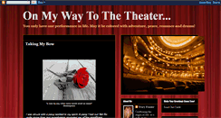 Desktop Screenshot of onmywaytothetheater.blogspot.com