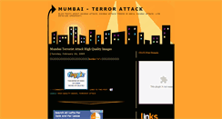 Desktop Screenshot of mumbai-terror.blogspot.com