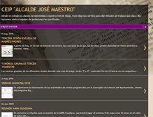 Tablet Screenshot of ceipjosemaestro.blogspot.com