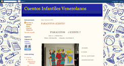 Desktop Screenshot of cuentosinfantilesvenezolanos.blogspot.com