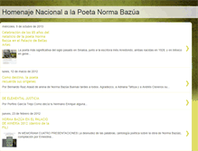 Tablet Screenshot of homenajeanormabazua.blogspot.com