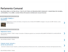 Tablet Screenshot of parlamentocomunal.blogspot.com