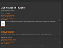 Tablet Screenshot of mienthailand.blogspot.com