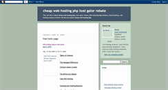 Desktop Screenshot of cheap-web-hosting-php-52.blogspot.com