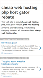Mobile Screenshot of cheap-web-hosting-php-52.blogspot.com