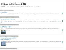 Tablet Screenshot of chileanadventures2009.blogspot.com